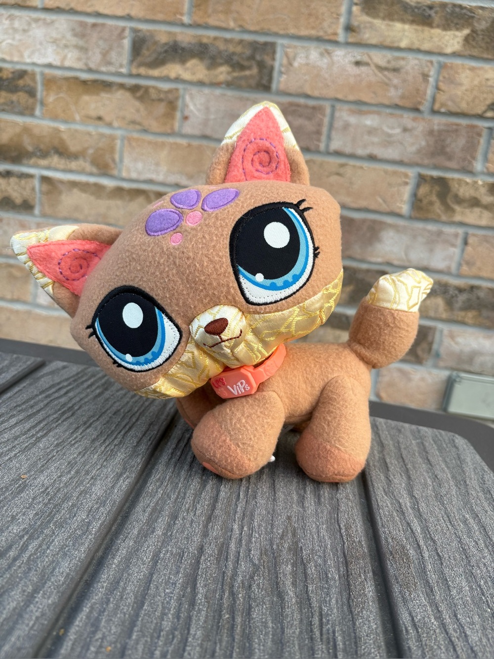Littlest Pet Shop Plush VIP Fox 8" Stuffed Toy LPS 2008